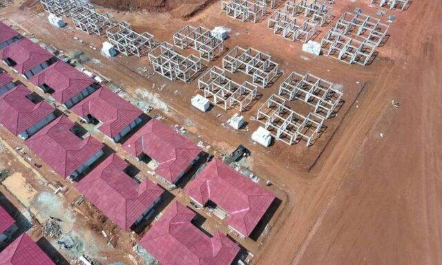 629 Hunian Tetap di Desa Cileuksa Kecamatan Sukajaya