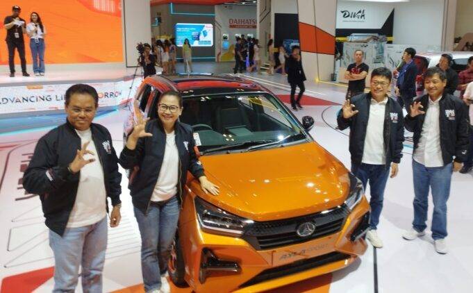 Tampil di GIIAS dengan Dimodifikasi, Ayla Jadi Tampil Lebih Sporty Ayla