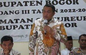 Reses di Kecamatan Citeureup, Ketua DPRD Kabupaten Bogor Rudy Susmanto Penuhi Tuntutan Warga Soal Penanganan Banjir di Desa Puspasari Reses