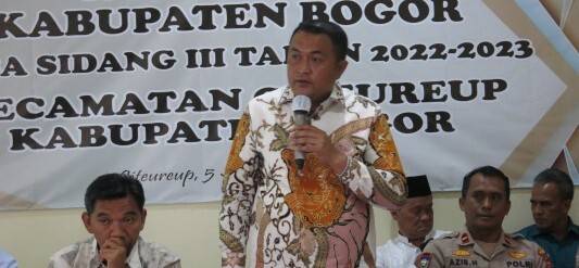 Reses di Kecamatan Citeureup, Ketua DPRD Kabupaten Bogor Rudy Susmanto Penuhi Tuntutan Warga Soal Penanganan Banjir di Desa Puspasari Reses