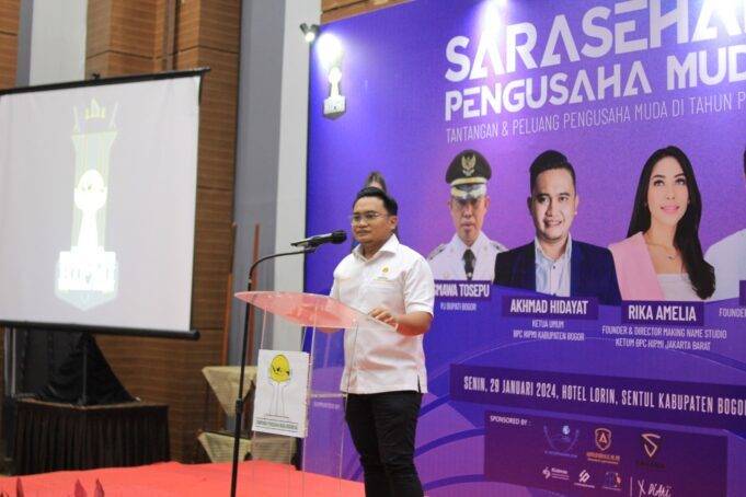 Ketua Umum HIPMI Kabupaten Bogor Target Satu Desa Ada 10 Pengusaha Muda