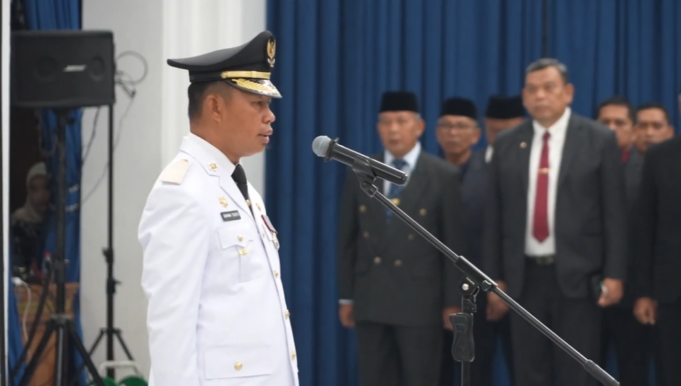 Pj Bupati Bogor Asmawa Tosepu Bersama 1.502 Kepsek SDN Komitmen Perangi Narkoba