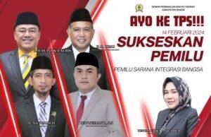 Ketua DPRD Rudy Susmanto Ajak Masyarakat Kab Bogor Gunakan Hak Pilih di Pemilu 2024
