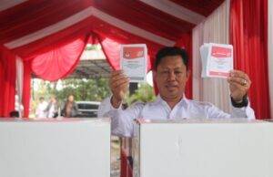 Usai Mencoblos, Pj Bupati Bogor Asmawa Tosepu Lanjut Monitoring Pemilu 2024 di Beberapa Kecamatan