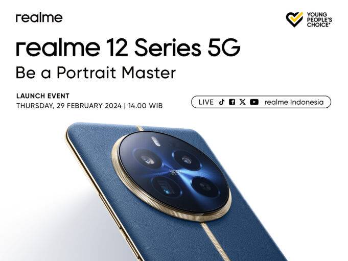 realme 12 Series 5G dengan Lensa Telefoto Periskop Meluncur di Indonesia pada 29 Februari
