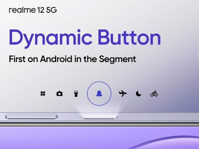 Dynamic Button realme 12 5G (realme Indonesia)