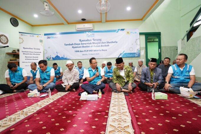 PLN Gratiskan Tambah Daya Listrik di 237 Masjid dan Mushola, Ramadan Jadi Lebih Terang