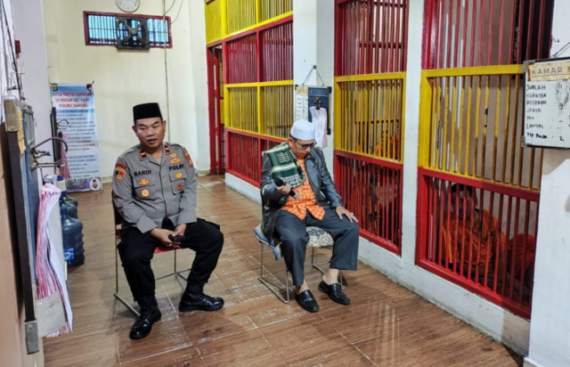 Polres Tangsel gelar bihrotal di rutan (Polres Tangsel)