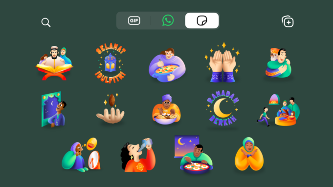Stiker WhatsApp Tema Ramadan Sudah Tersedia