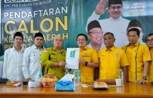 Usung Jaro Ade Calon Bupati Bogor, Golkar Sambangi Kantor PKB