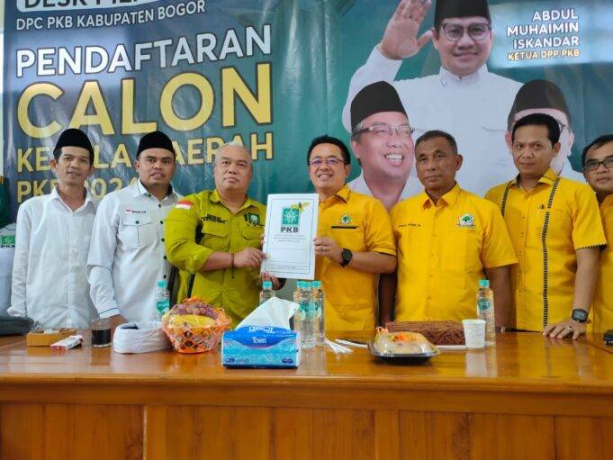 Usung Jaro Ade Calon Bupati Bogor, Golkar Sambangi Kantor PKB