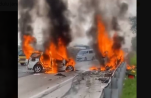 Kakak-Adik Asal Kabupaten Bogor Jadi Korban Kecelakaan Maut GranMax Terbakar di Tol Cikampek KM 58