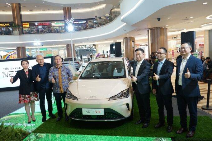 NETA V-II Dijual Rp299 Juta, Tersedia ADAS dan Bisa Berjalan 401 Km Peluncuran Neta V-II di Indonesia