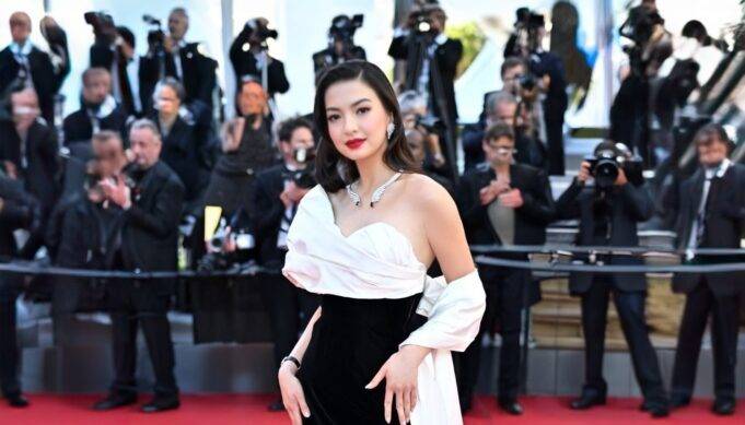 Raline Shah Hadiri Gala Premiere Film Marcello Mio di Cannes Film Raline Shah hadiri pemutaran film Marcello Mio di Cannes Film Festival 2024. (magnifique indonesia)