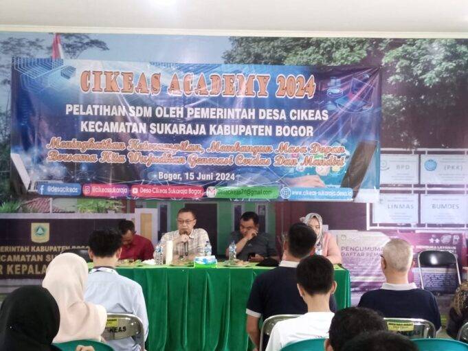 Cikeas Academy: Meningkatkan Keterampilan Teknologi Generasi Muda Desa Cikeas Pemerintah Desa Cikeas luncurkan Cikeas Academy di Aula Kantor Pemerintahan Desa Cikeas, Sabtu, 15 Juni 2024. (dokumen istimewa)