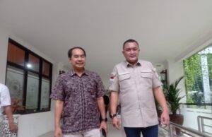 Partai Golkar Terpecah Jelang Pilbup Bogor 2024, Ketua DPD Tak Akui Sulhajji Jompa Sulhajji Jompa menemui Ketua DPRD Kabupaten Bogor, Rudy Susmanto, di kantornya (dokumen istimewa)