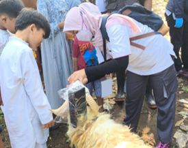 Dinas Perikanan dan Peternakan Kabupaten Bogor Melakukan Pengawasan Hewan dan Daging Qurban Sebelum dan Sesudah Idul Adha 1445 H 2024. (dokumen istimewa)