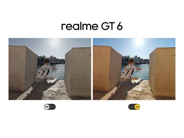 Layar realme GT6