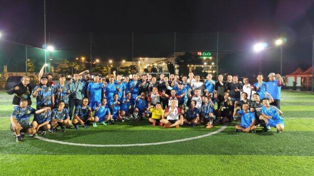 Event Friendly Match Fun Mini Soccer di Q Square Life Style Park, pada Jumat (14/6/24) malam. (dokumen istimewa)