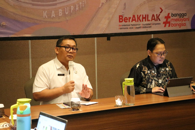 Sosialisasi Anti Korupsi dan Internalisasi Core Value BerAKHLAK yang dilaksanakan pada Tanggal 20-22 Mei 2024 bertempat di Lido Lake Resort, Bogor
