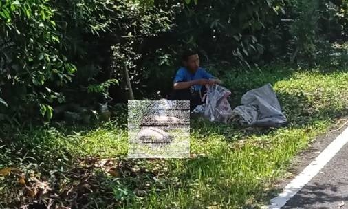 Pelaku dan korban mutiliasi di Garut, Jawa Barat. (Twitter) Pelaku dan korban mutiliasi di Garut, Jawa Barat. (Twitter)