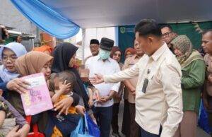 Tekan Kasus Stunting, Pj Bupati Bogor Berikan Makanan Bergizi Kepada Anak dan Ibu Hamil