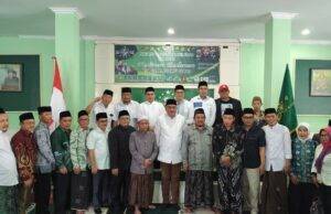Usai Kunjungi Beberapa Kantor Parpol, Bacabup Rudy Susmanto Sambangi Markas NU Rudy Susmanto menyambangi markas Pengurus Cabang Nahdlatul Ulama (PCNU) Kabupaten Bogor, di Jalan Bina Citra, Cipayung No.5, Kelurahan Tengah, Kecamatan Cibinong, pada Kamis (08/8/2024). (dokumen istimewa)