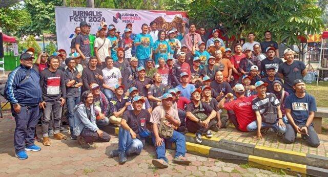Jurnalis Indonesia Peduli gelar Jurnalis Fest 2024 di Taman Pemuda Pratama, Depok, Jawa Barat, pada 24 Agustus 2024. (JIP) Jurnalis Indonesia Peduli gelar Jurnalis Fest 2024 di Taman Pemuda Pratama, Depok, Jawa Barat, pada 24 Agustus 2024. (JIP)