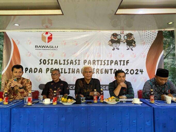Panwascam Bojonggede Gelar Sosialisasi Pengawasan Pemilihan Partisipatif untuk Pilkada 2024
