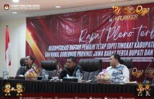 KPU Kabupaten Bogor Tetapkan DPT Pilkada 2024 Sebanyak 3.926.080 Pemilih KPU Kabupaten Bogor