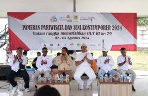 Dinas Kebudayaan dan Pariwisata Kabupaten Bogor Gelar Pameran Pariwisata dan Seni Kontemporer di Rest Area Puncak