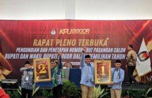 Dapat Nomor Urut Satu, Pasangan Rudy Susmanto – Jaro Ade Jadikan Motivasi untuk Berbuat yang Terbaik Bagi Masyarakat