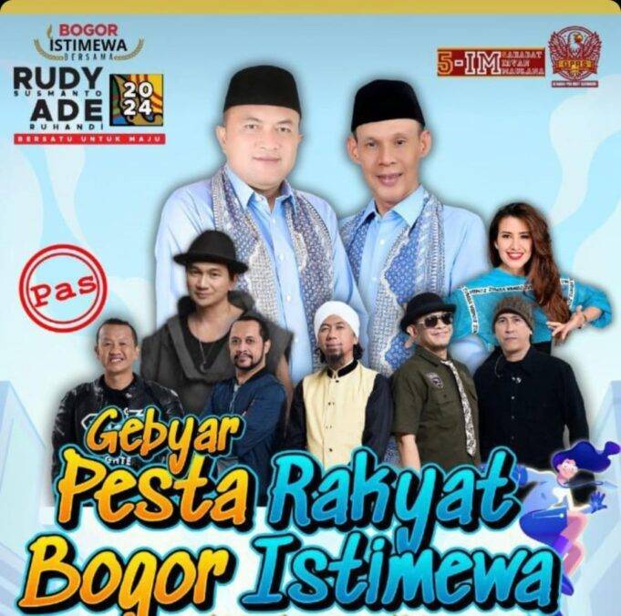 Kejar Target Kemenangan 90 Persan Rudy Susmanto-Jaro Ade di Dapil I, Ipeck Siapkan Pesta Rakyat Bogor Istimewa