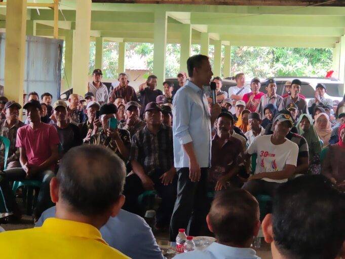Sambangi Cariu, Calon Wakil Bupati Bogor Jaro Ade Tegaskan Pemekaran Bogor Timur Jadi Visi dan Misinya