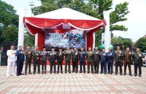 Perayaan HUT ke-79 TNI di Kota Bogor, Rusli Prihatevy Sampaikan Ucapan Selamat dan Harapkan Sinergitas Antar Lembaga