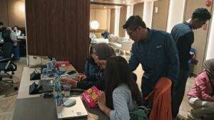 Bimtek Penyusunan Laporan Efektif disampaikan tiga pemateri dari Jurnalis Indonesia Peduli (JIP) untuk pegawai Deputi Bidang Pengembangan Destinasi dan Infrastruktur (D3) di Gedung Sapta Pesona, Kemenparekraf, Gambir, Jakarta Pusat, pada Kamis (24/10/2024). (JIP)