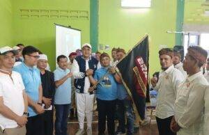 Kukuhkan Relawan Bramus, Cabup Rudy Susmanto Minta Fokus Turun ke Masyarakat di Dapil 3