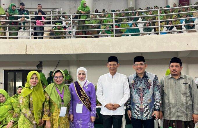 Hadiri Maulid Nabi yang Digelar PC Hidmat Muslimat NU, Ini Pesan Calon Wakil Bupati Bogor Jaro Ade