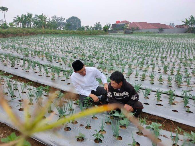 Calon Wakil Bupati Bogor Jaro Ade Janji Bangun Pasar Induk Sayuran di Ciawi