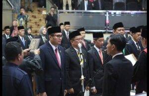 Resmi Jadi Ketua DPRD Kabupaten Bogor, Ini Pesan Presiden Terpilih Prabowo Subianto kepada Sastra Winara