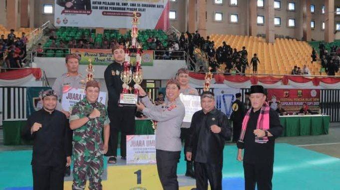 Beri Apresiasi Festival Pencak Silat Kapolres Cup 2025, Ketua DPRD Kab. Sukabumi: Jadi Bagian Penting Pembinaan Generasi Muda