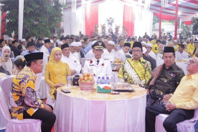 Rangkaian Acara Pelantikan Ditutup Dengan Syukuran dan Silaturahmi Pengurus Golkar dan Seluruh Relawan