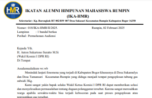 Diduga Jadi Tempat Pengoplosan Gas Ilegal HMR Layangkan Surat Audiensi Menuju Sanayan