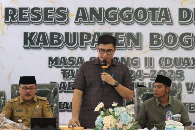 Tampung Aspirasi Masyarakat, Ketua DPRD Kabupaten Bogor Sastra Winara Hadiri Reses di Kecamatan Rumpin