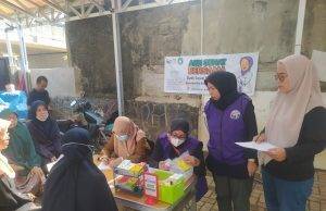 Komunitas Afiat YDBM Gelar Baksos untuķ Korban Banjir di Cililitan