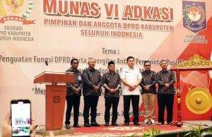 Di Munas VI ADKASI, Budi Azhar Berharap Kegiatan Tersebut Berikan Dampak Positif bagi DPRD di Tingkat Daerah