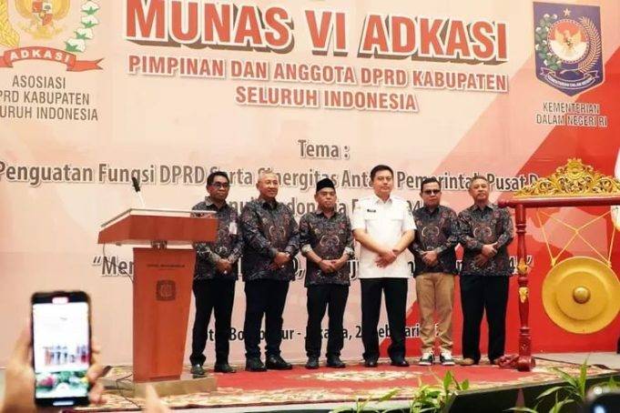 Di Munas VI ADKASI, Budi Azhar Berharap Kegiatan Tersebut Berikan Dampak Positif bagi DPRD di Tingkat Daerah
