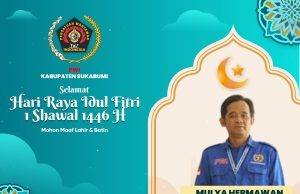 Momentum Lebaran, Ketua PWI Kabupaten Sukabumi Ajak Insan Pers Pererat Solidaritas