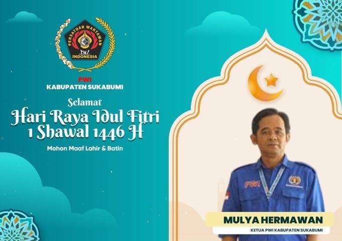 Momentum Lebaran, Ketua PWI Kabupaten Sukabumi Ajak Insan Pers Pererat Solidaritas