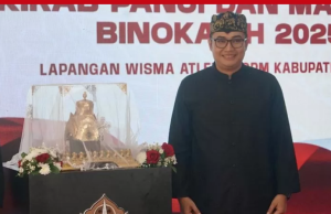Ketua DPRD Kabupaten Bogor Sastra Winara Sambut Mahkota Binokasih untuk Mengenang Perjuangan Kerajaan di Tanah Sunda